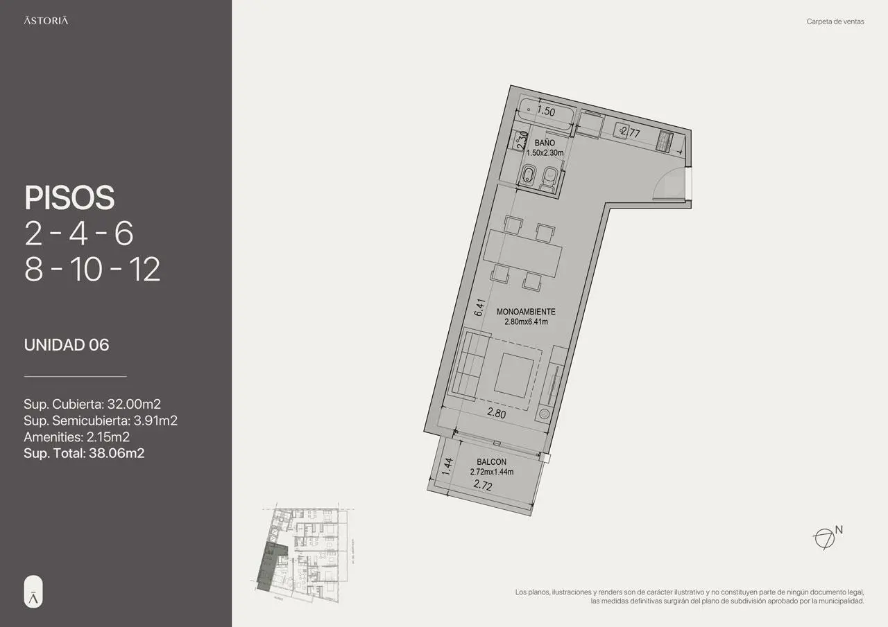 Imagen de la propiedad ASTORIA LIBERTADOR | Unidad 1206