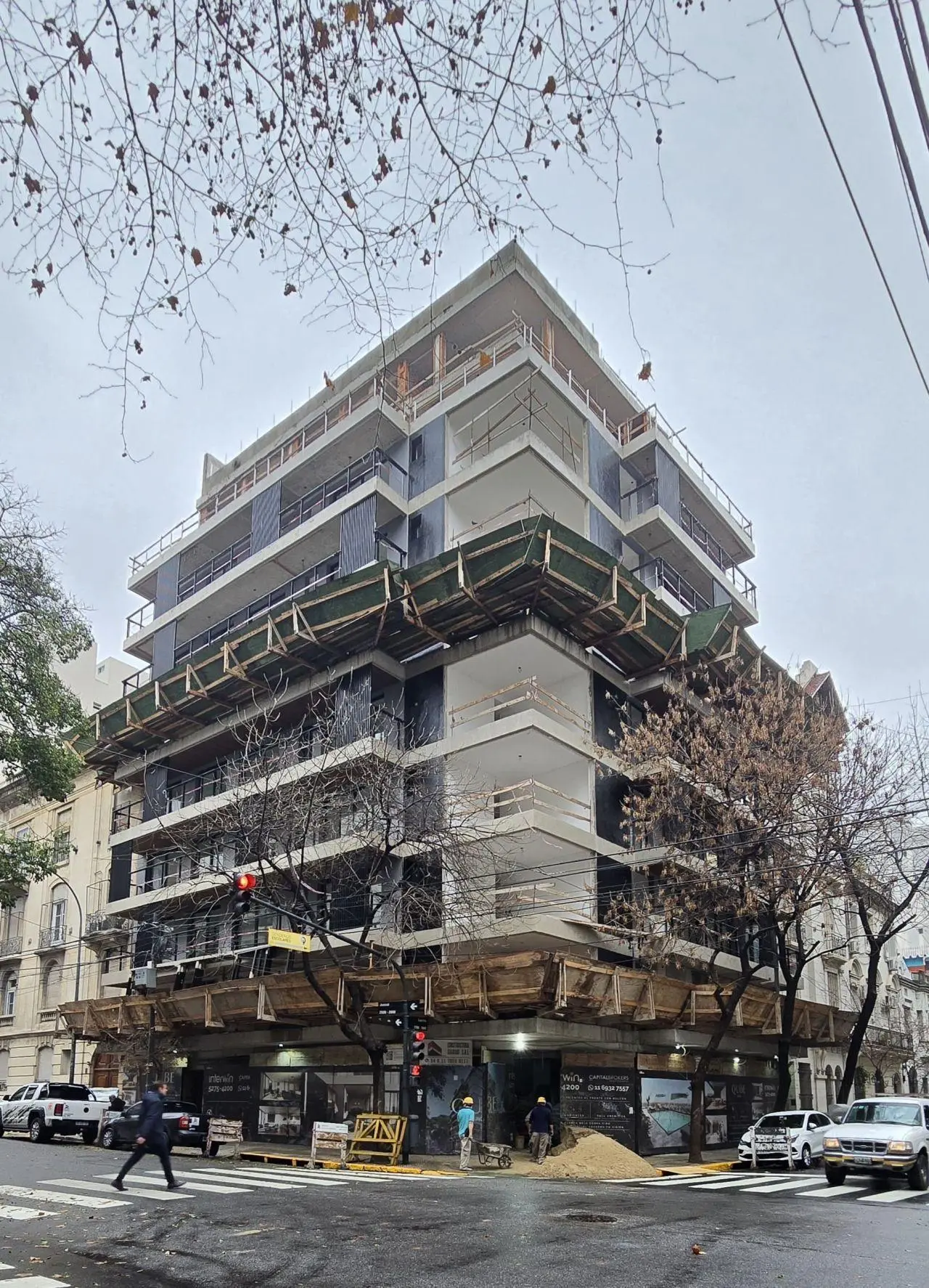 Imagen del emprendimiento en construcción