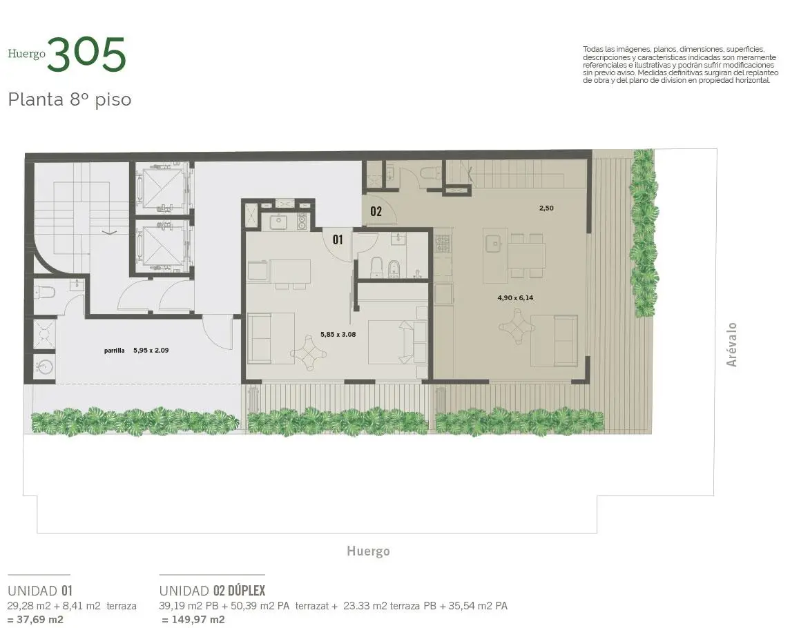 Planos del emprendimiento