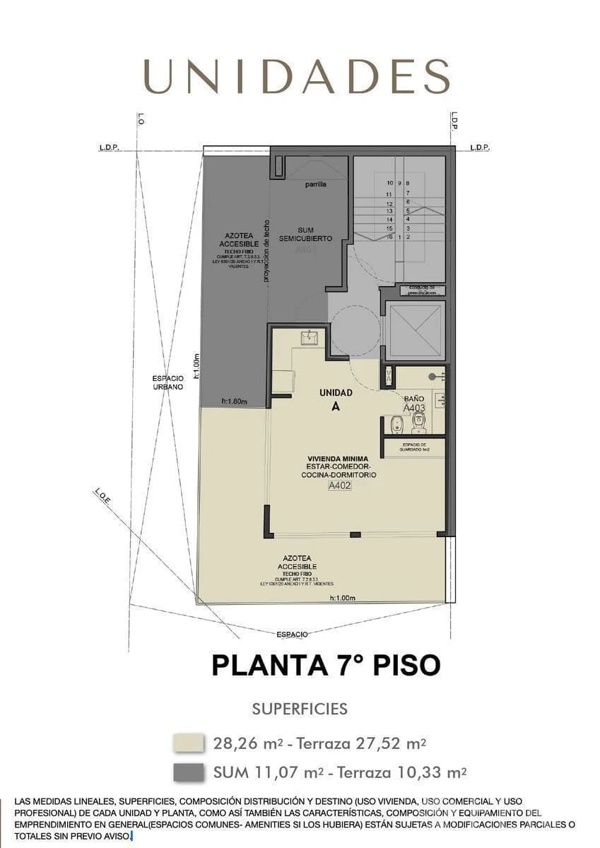 Imagen de la propiedad 1 ambientes ZP 2156002
