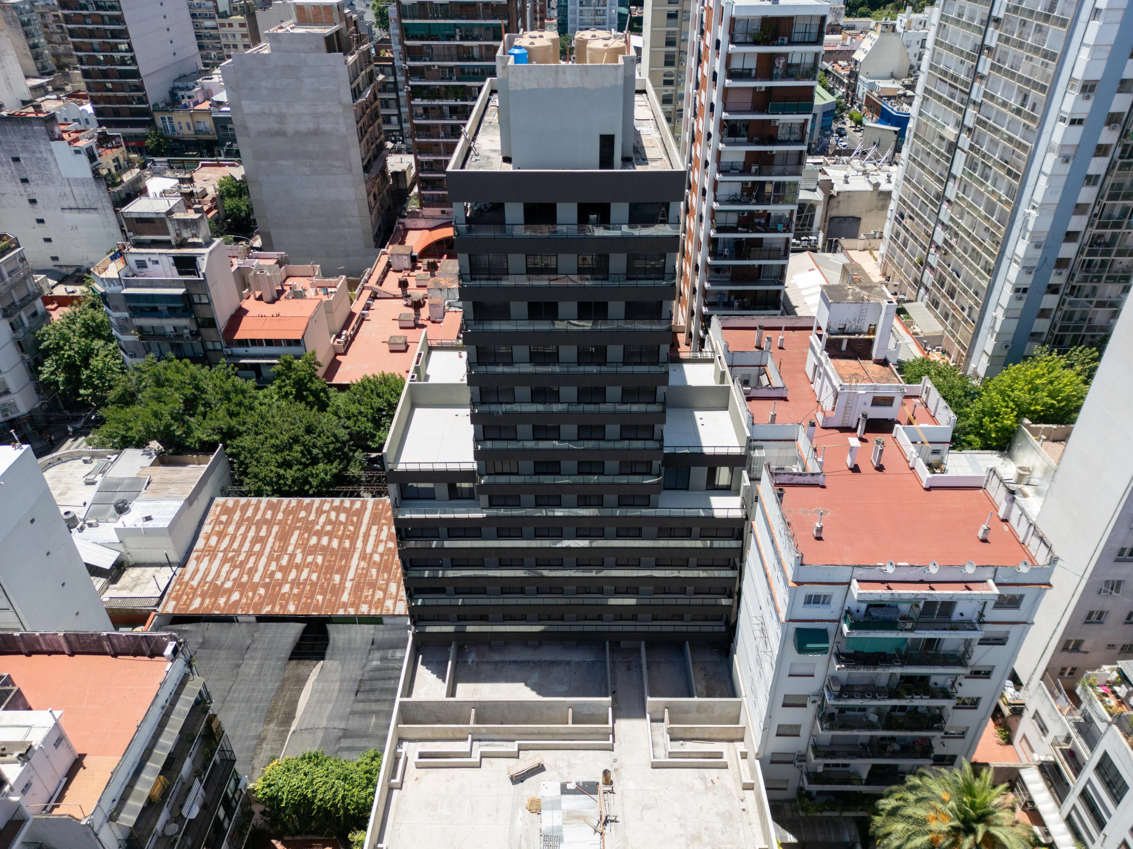 Imagen del emprendimiento en construcción