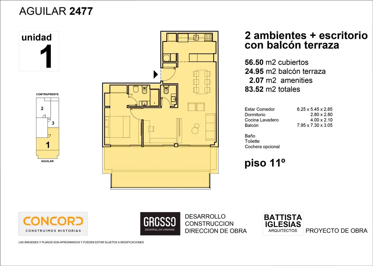 Planos del emprendimiento
