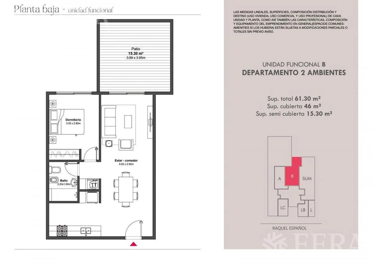 Imagen de la propiedad 2 ambientes ZP 2156184