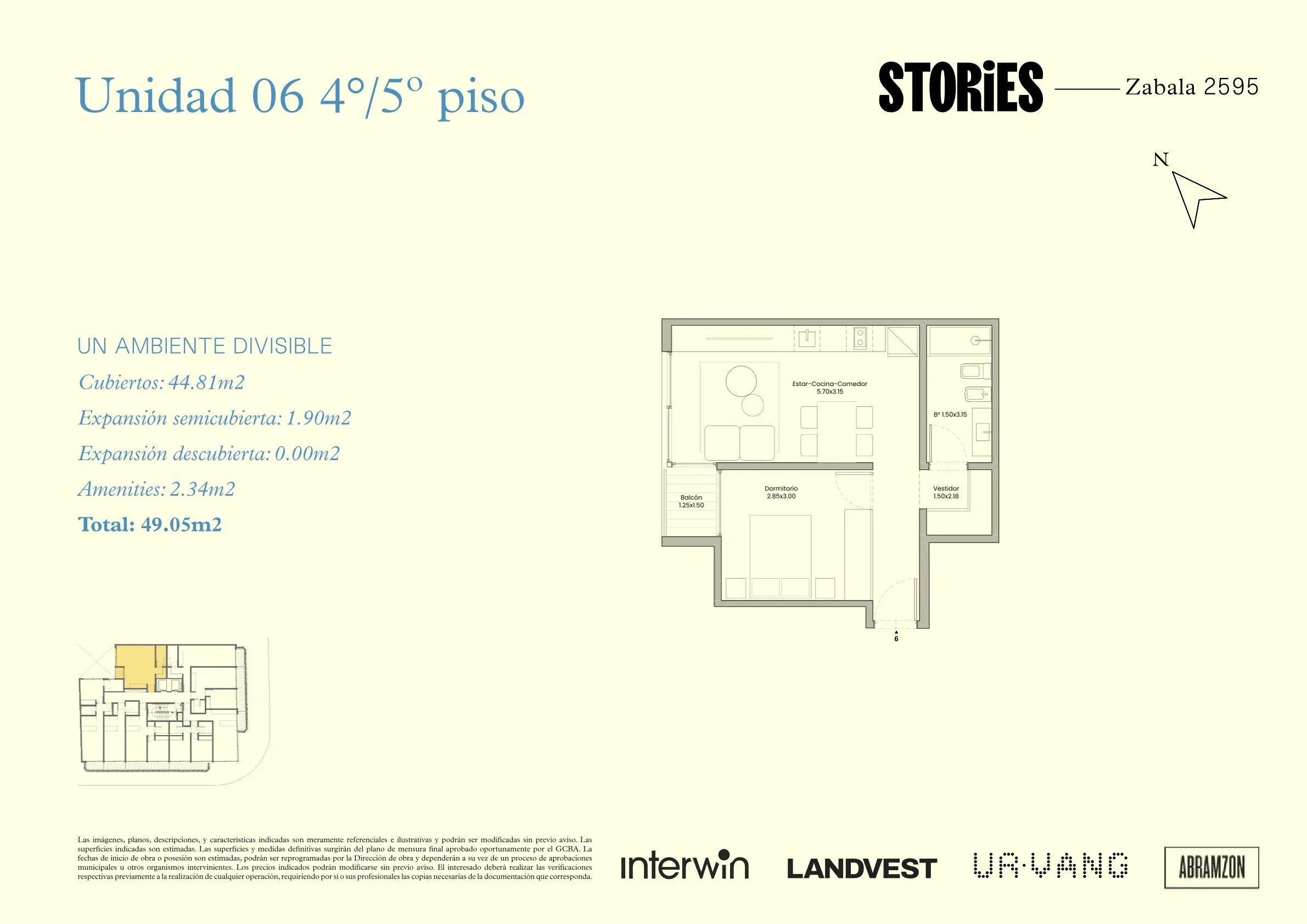 Imagen de la propiedad Amenábar 1201 - 406