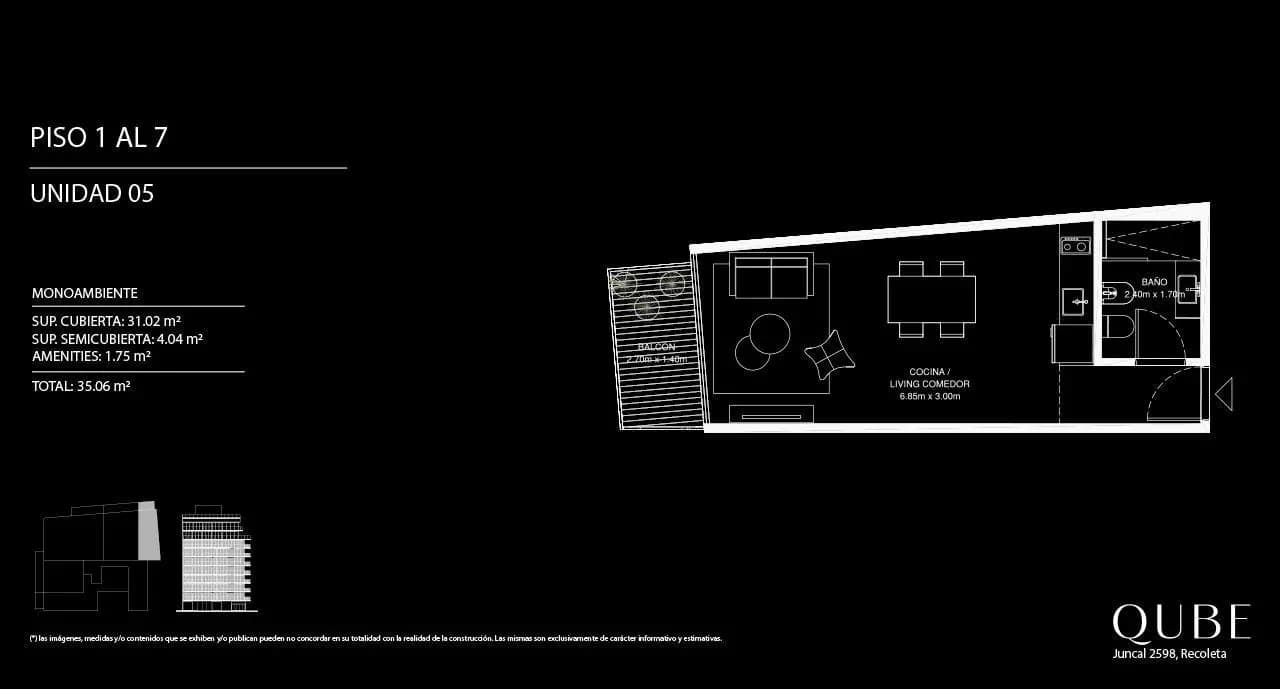 Imagen de la propiedad QUBE JUNCAL | Unidad 604