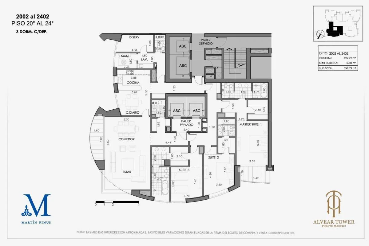 Imagen de la propiedad Alvear Tower – 4 ambientes – Ref. 2158780