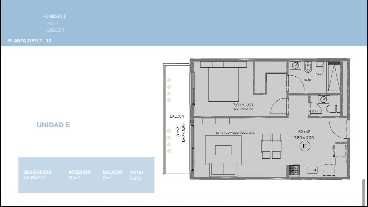 Imagen de la propiedad 2 ambientes ZP 2299917