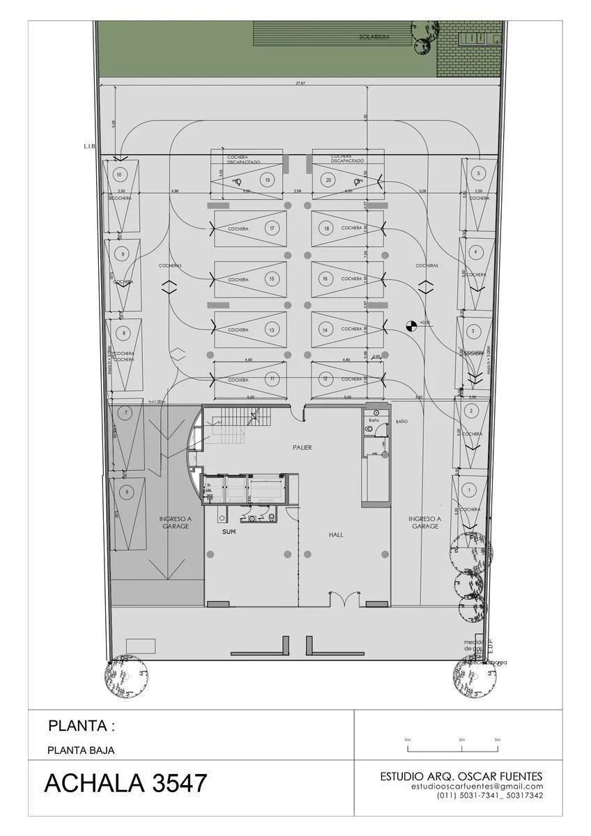 Plano de la propiedad