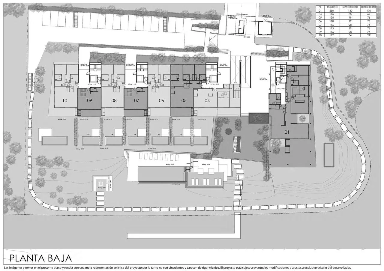 Planos del emprendimiento