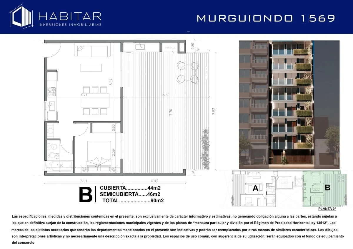Imagen de la propiedad 2 ambientes ZP 2166667
