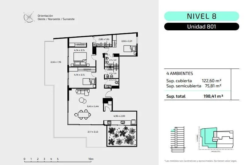 Imagen de la propiedad Next Pampa 2.0 – 4 ambientes – Ref. 2173497