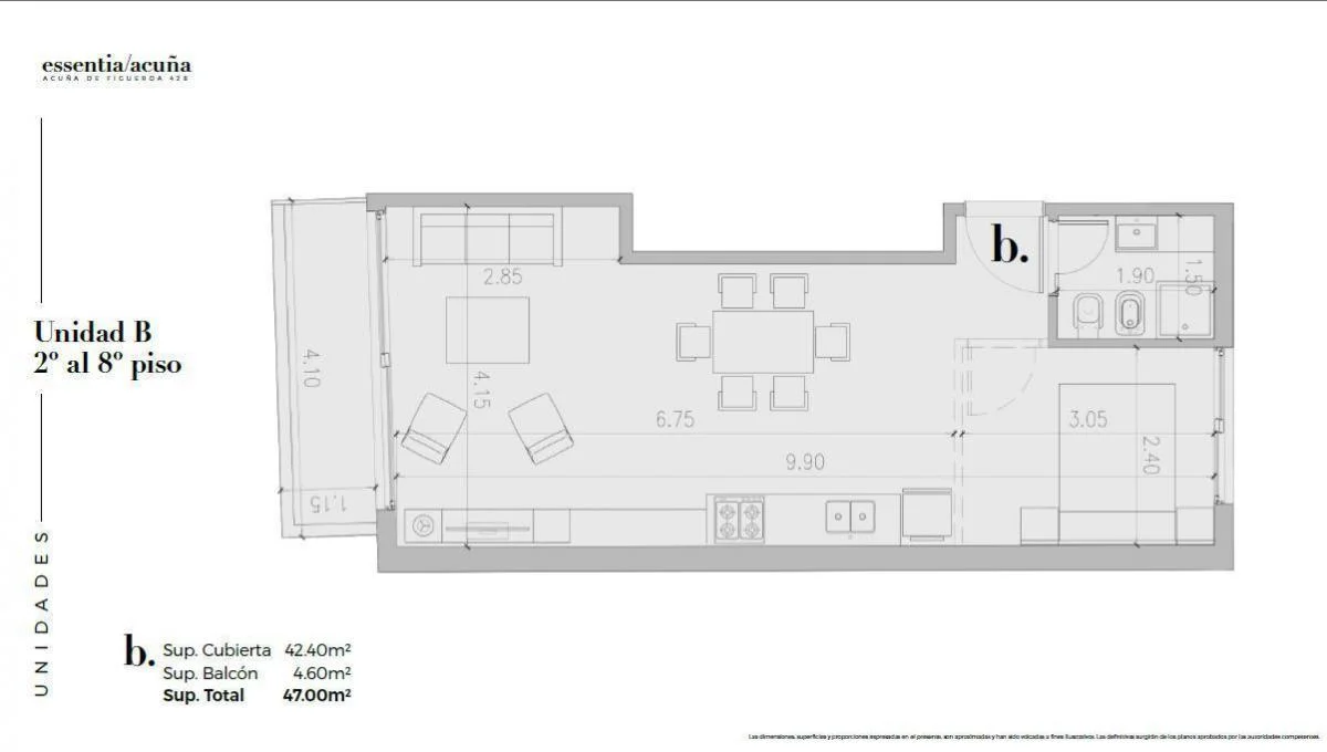 Imagen de la propiedad 2 ambientes ZP 2164643