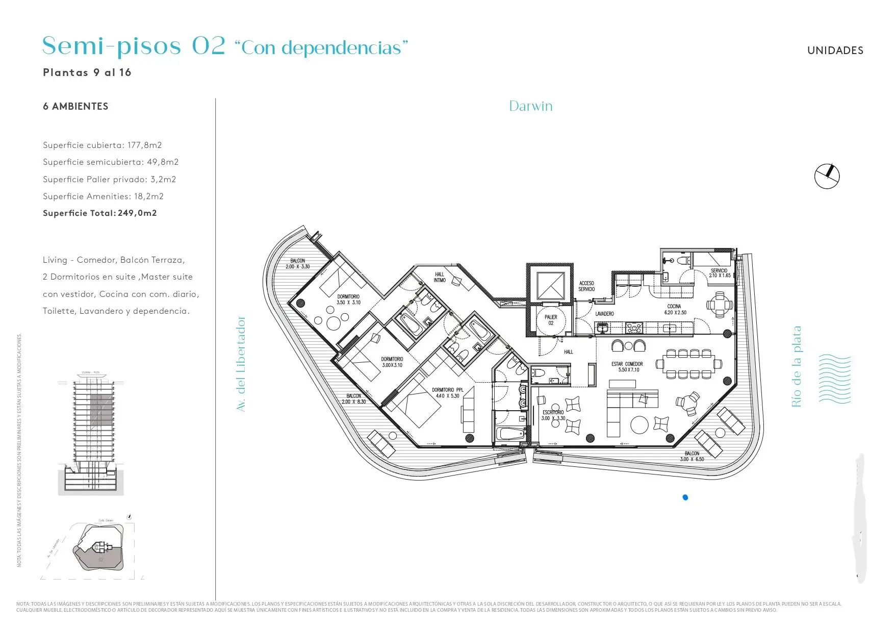 Planos del emprendimiento