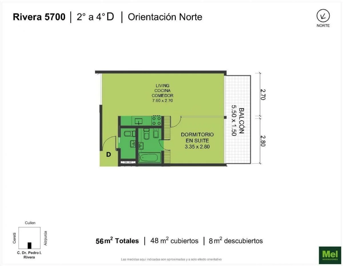 Imagen de la propiedad 2 ambientes ZP 2168940