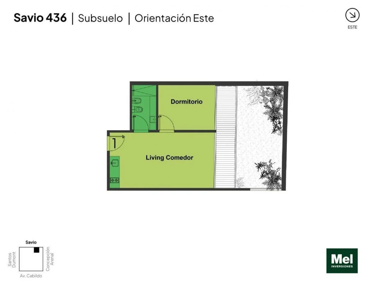 Imagen de la propiedad 2 ambientes ZP 2267764