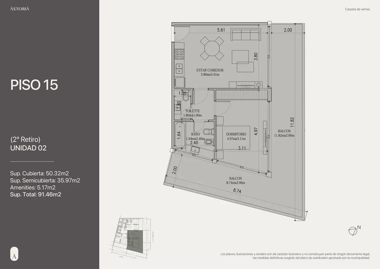 Imagen de la propiedad ASTORIA LIBERTADOR | Unidad 1502
