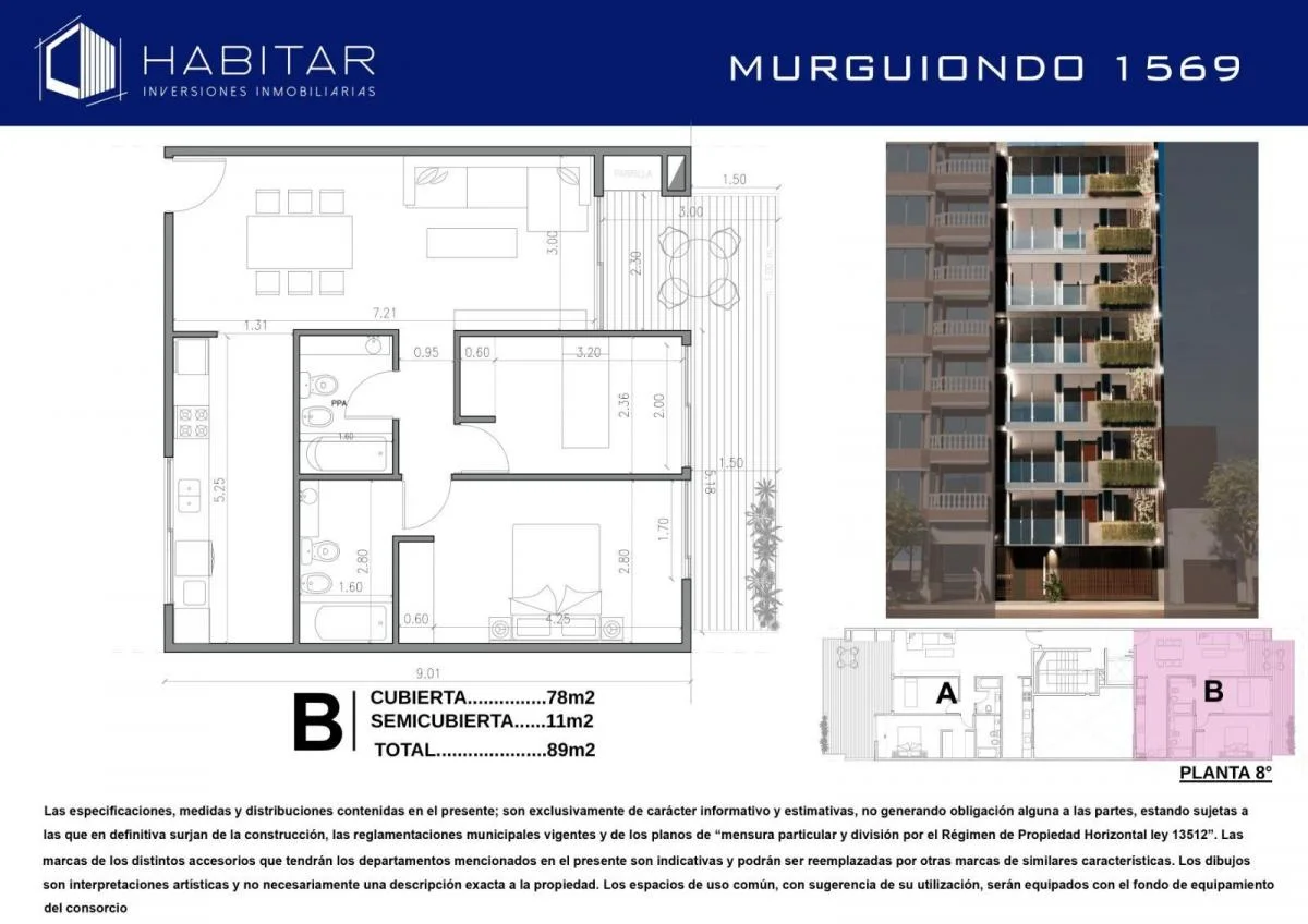 Imagen de la propiedad 3 ambientes ZP 2166668