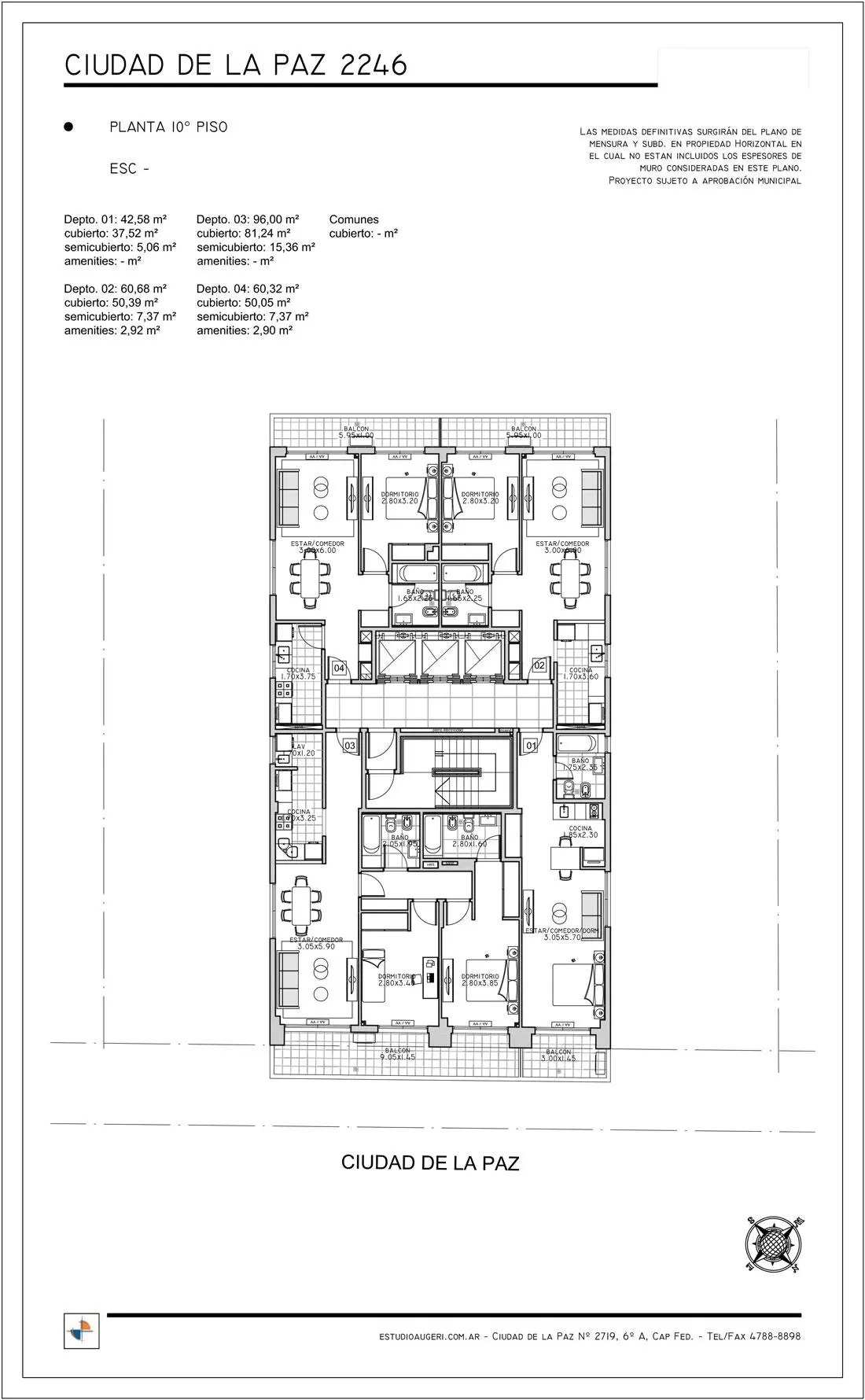 Planos del emprendimiento