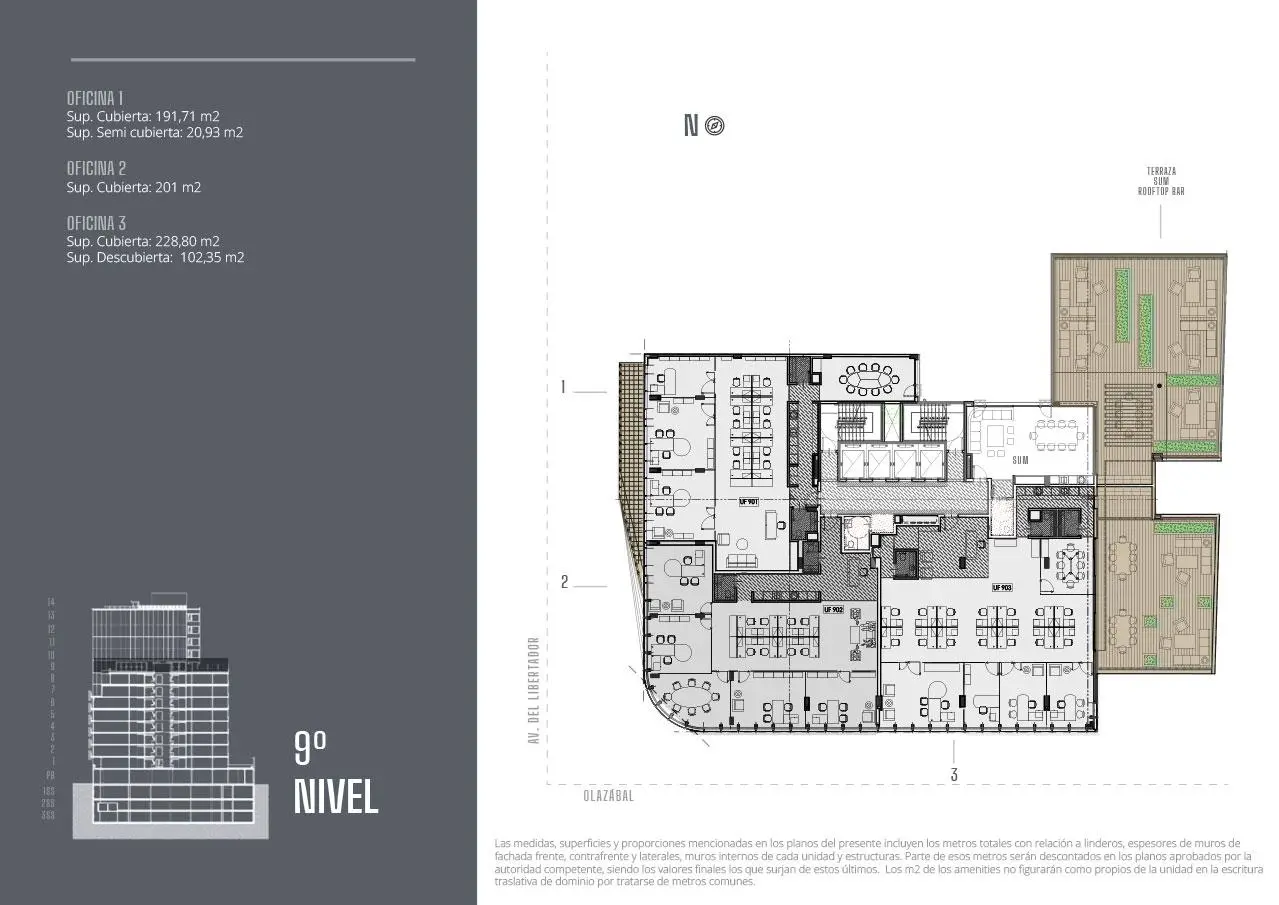 Planos del emprendimiento