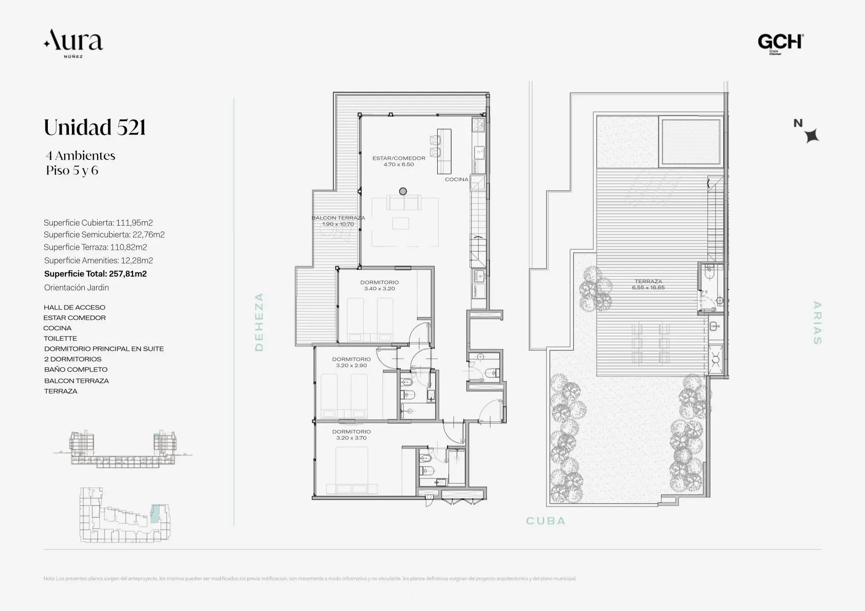 Imagen de la propiedad AURA NUÑEZ | Unidad 521