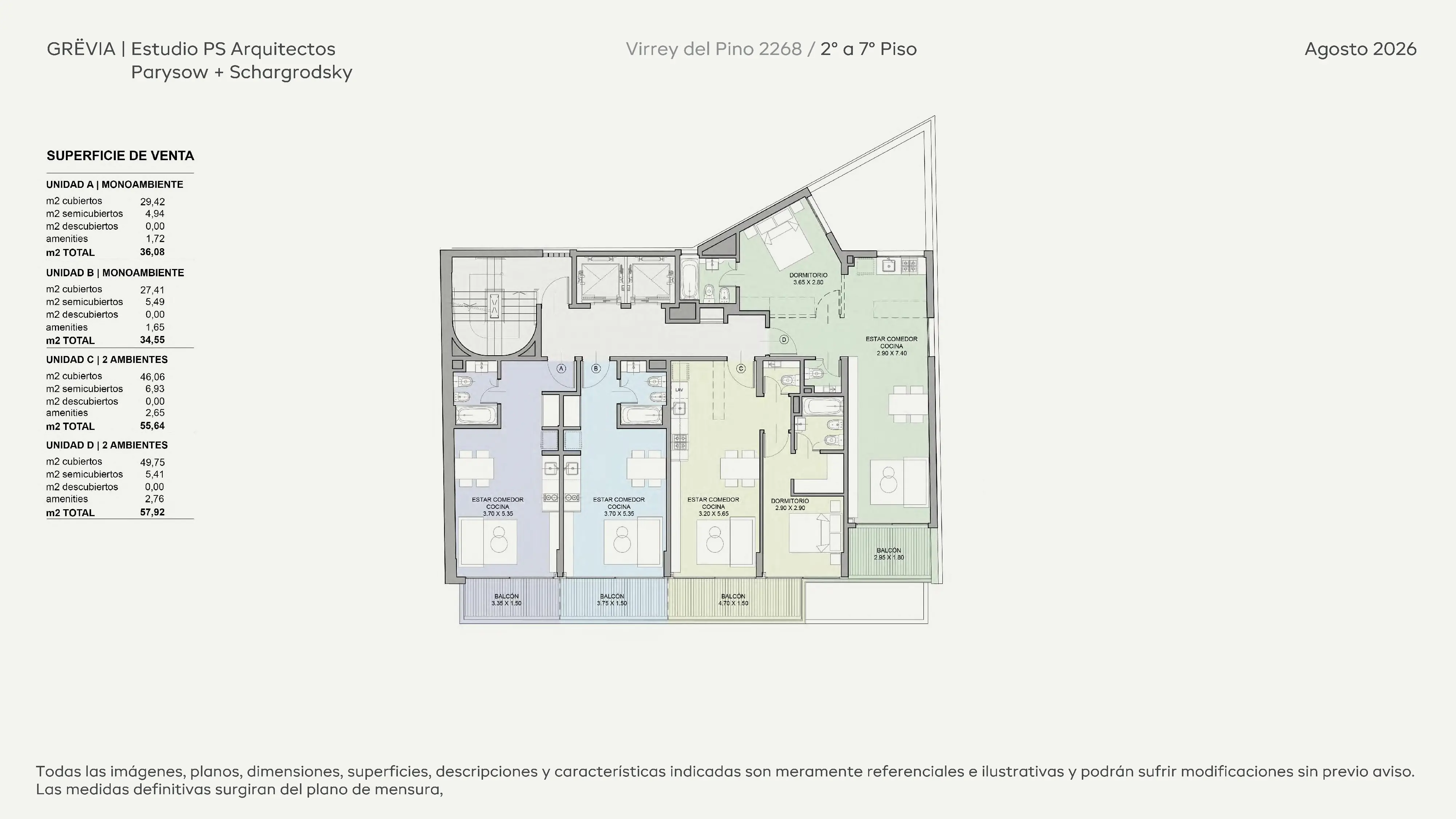 Imagen de la unidad Virrey del Pino 2268 - 6D