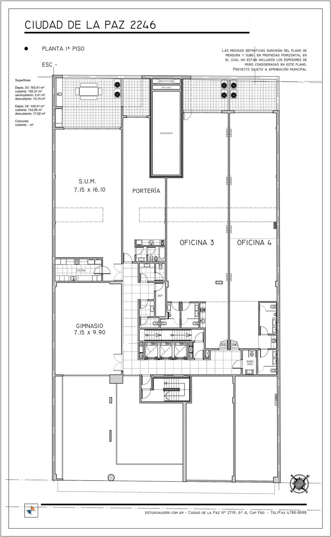 Planos del emprendimiento