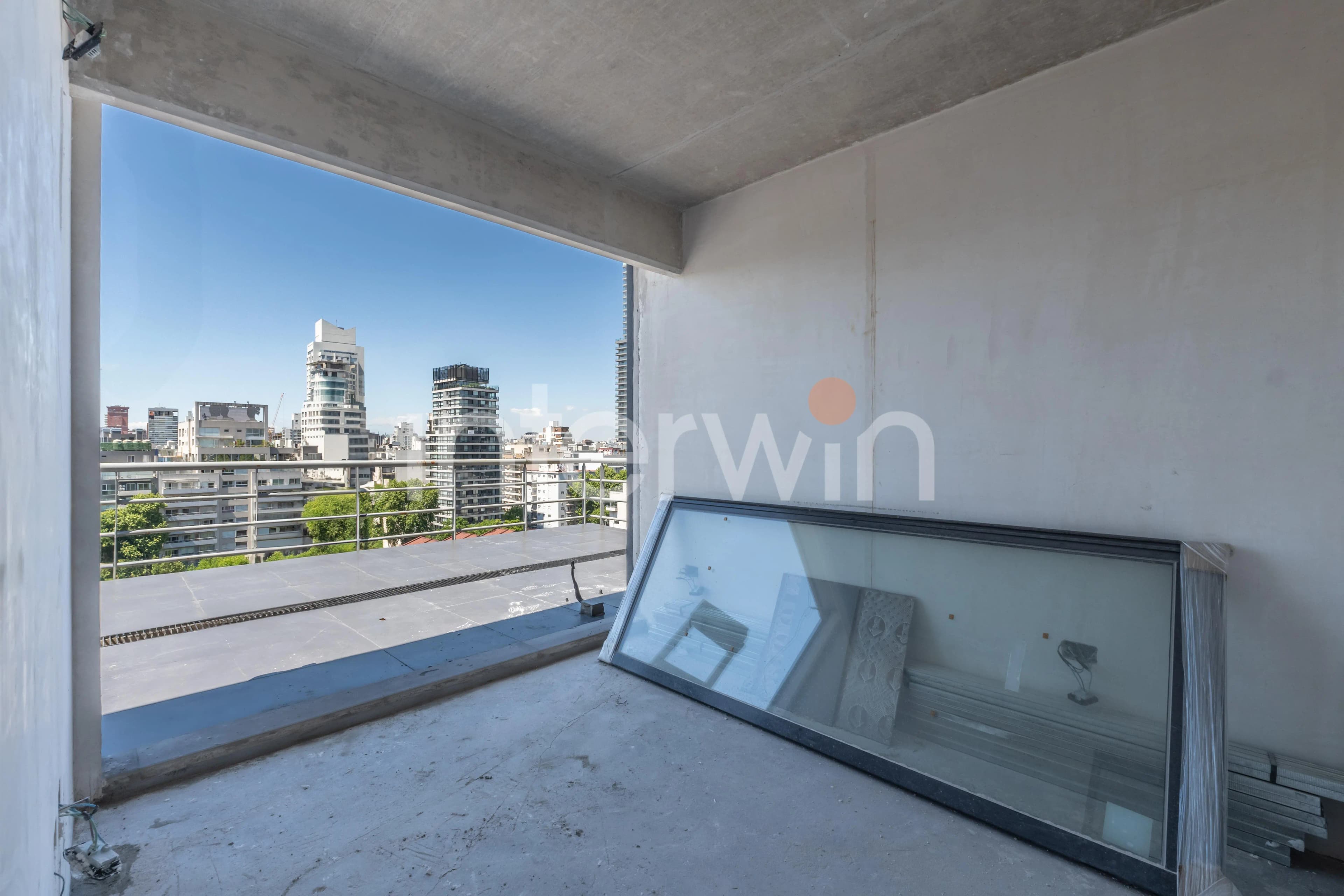 Imagen del emprendimiento en construcción