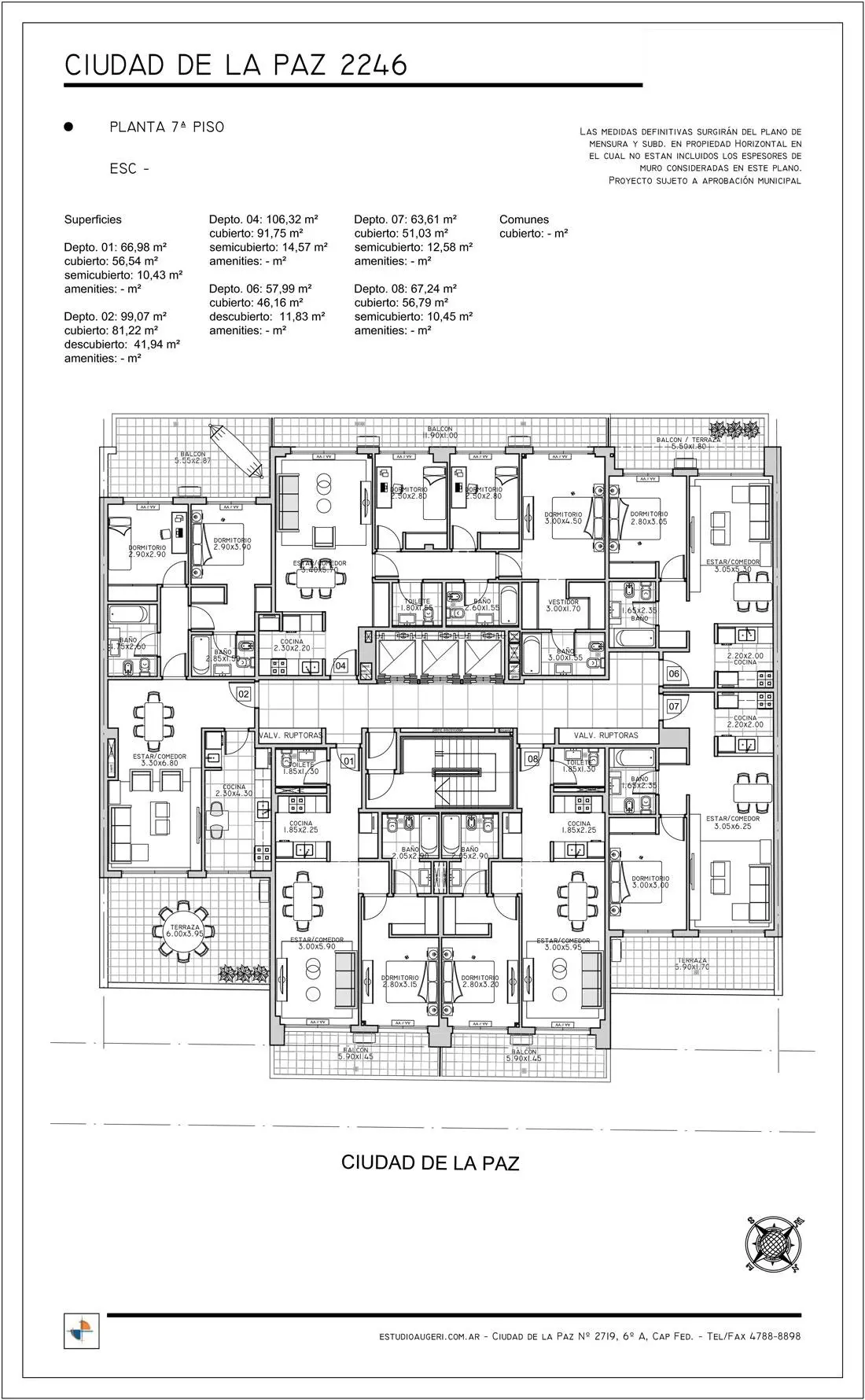 Planos del emprendimiento