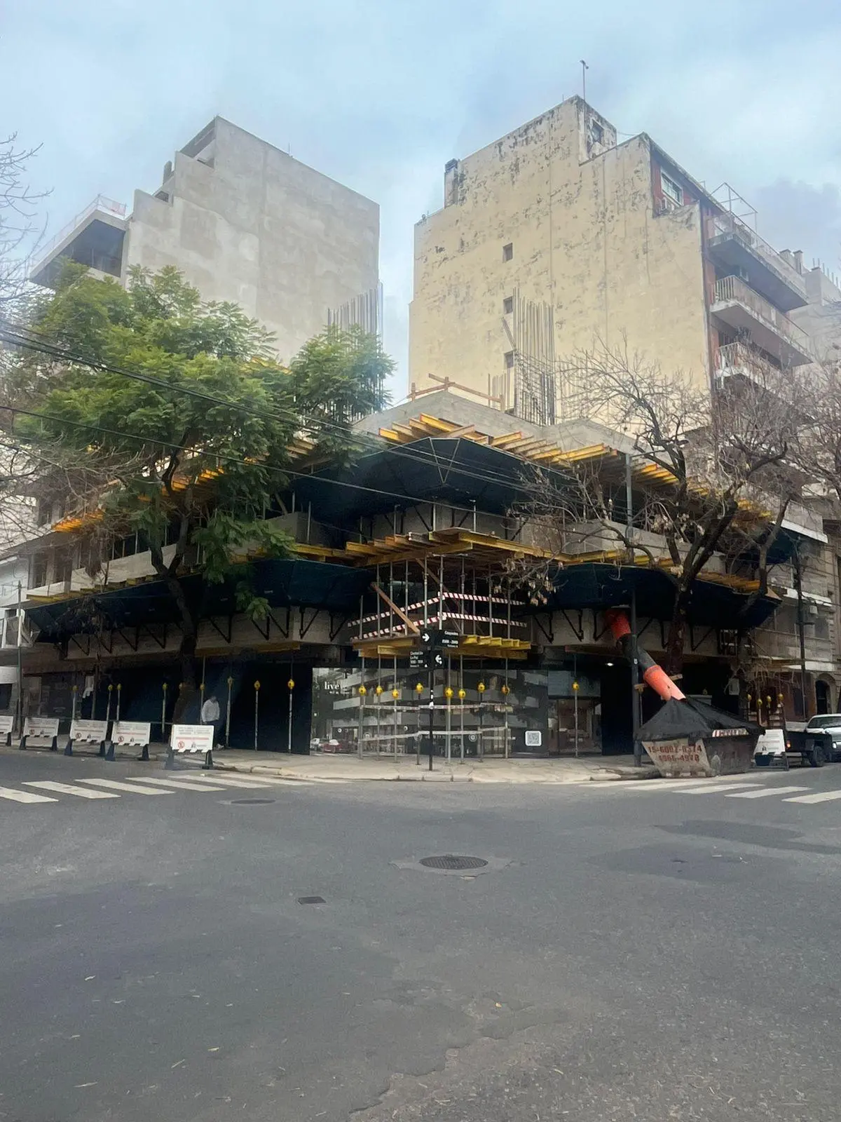 Imagen del emprendimiento en construcción