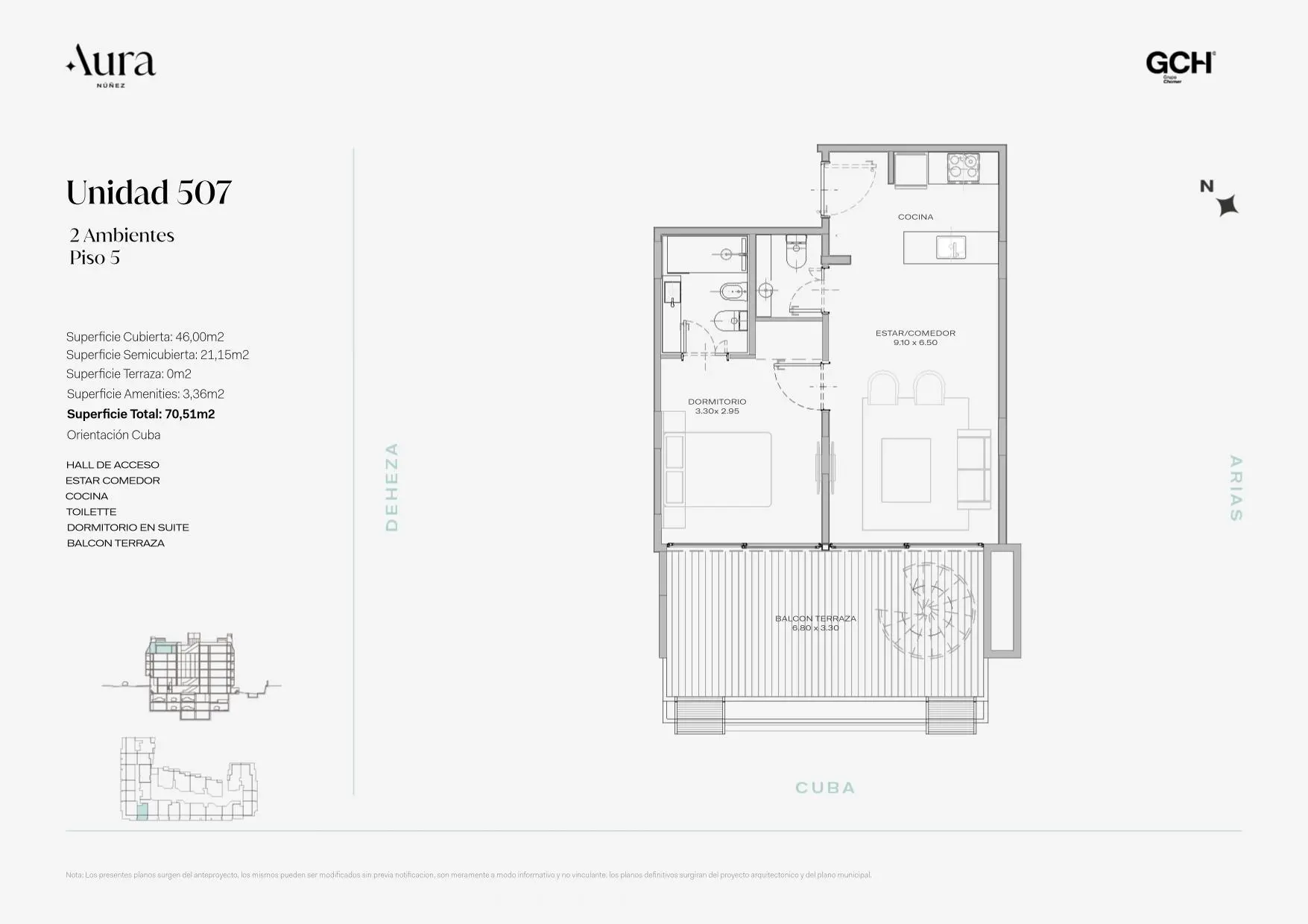 Imagen de la propiedad Cuba 4501 - 507