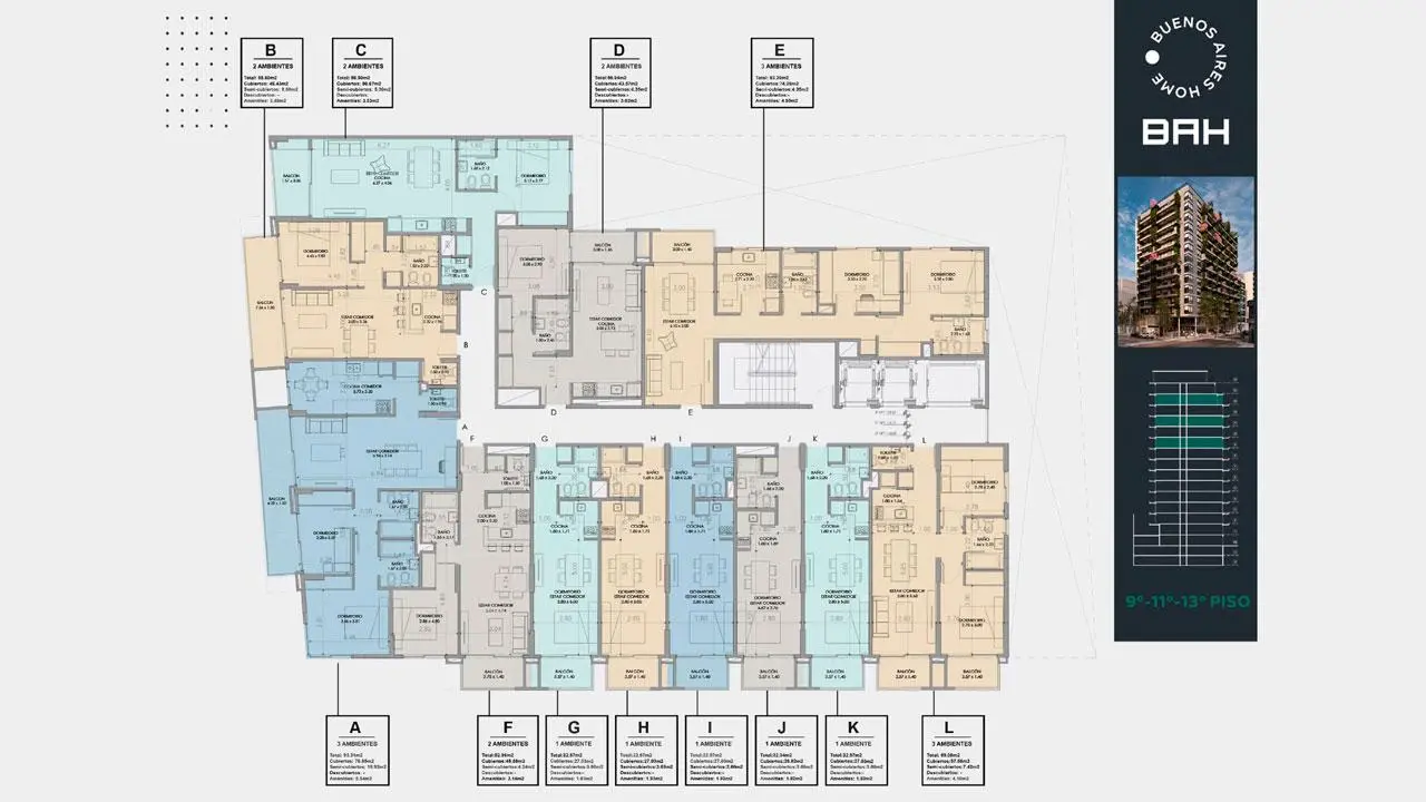 Imagen de la propiedad Av. Corrientes 3401 - 13D