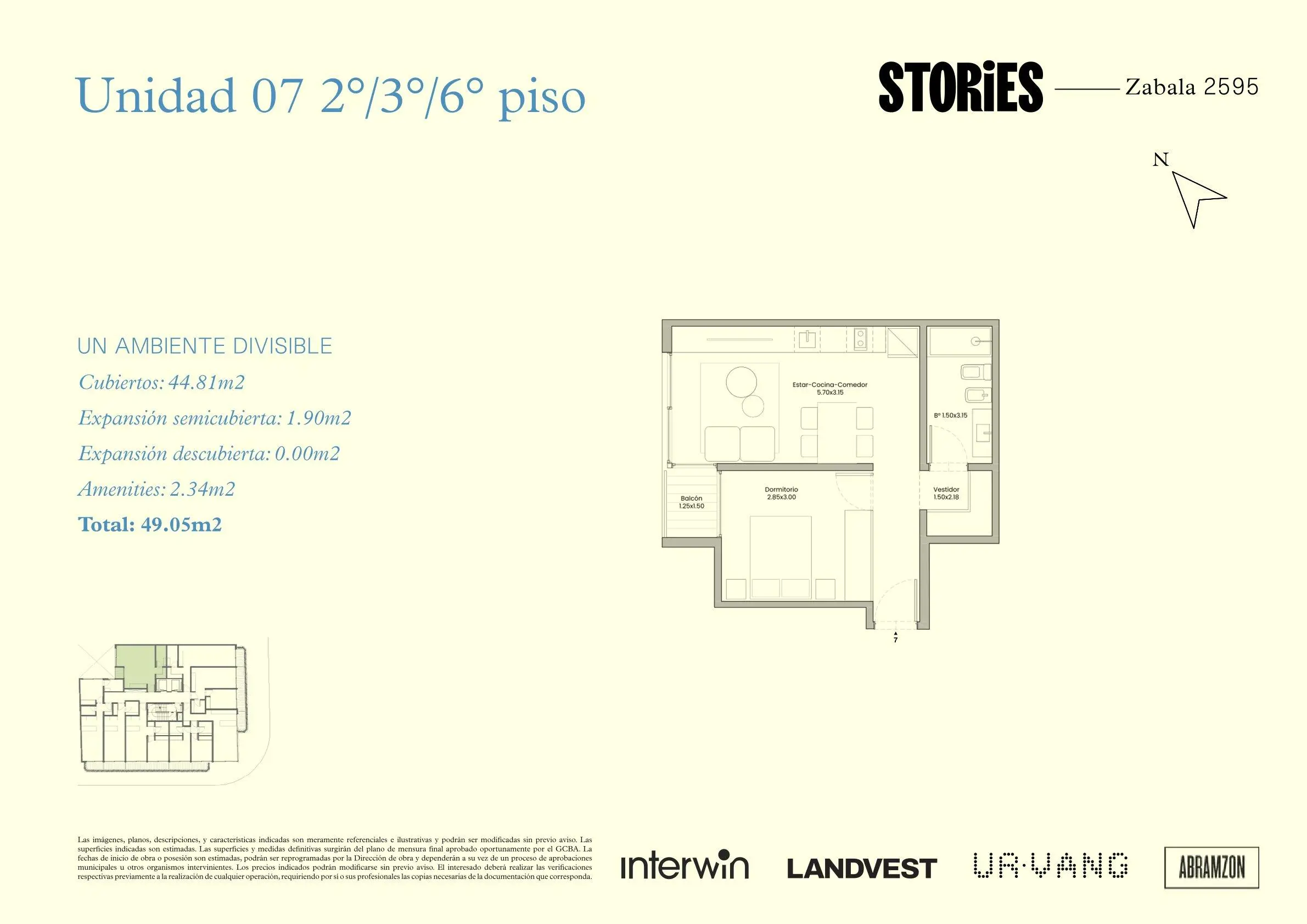 Imagen de la propiedad Amenábar 1201 - 607