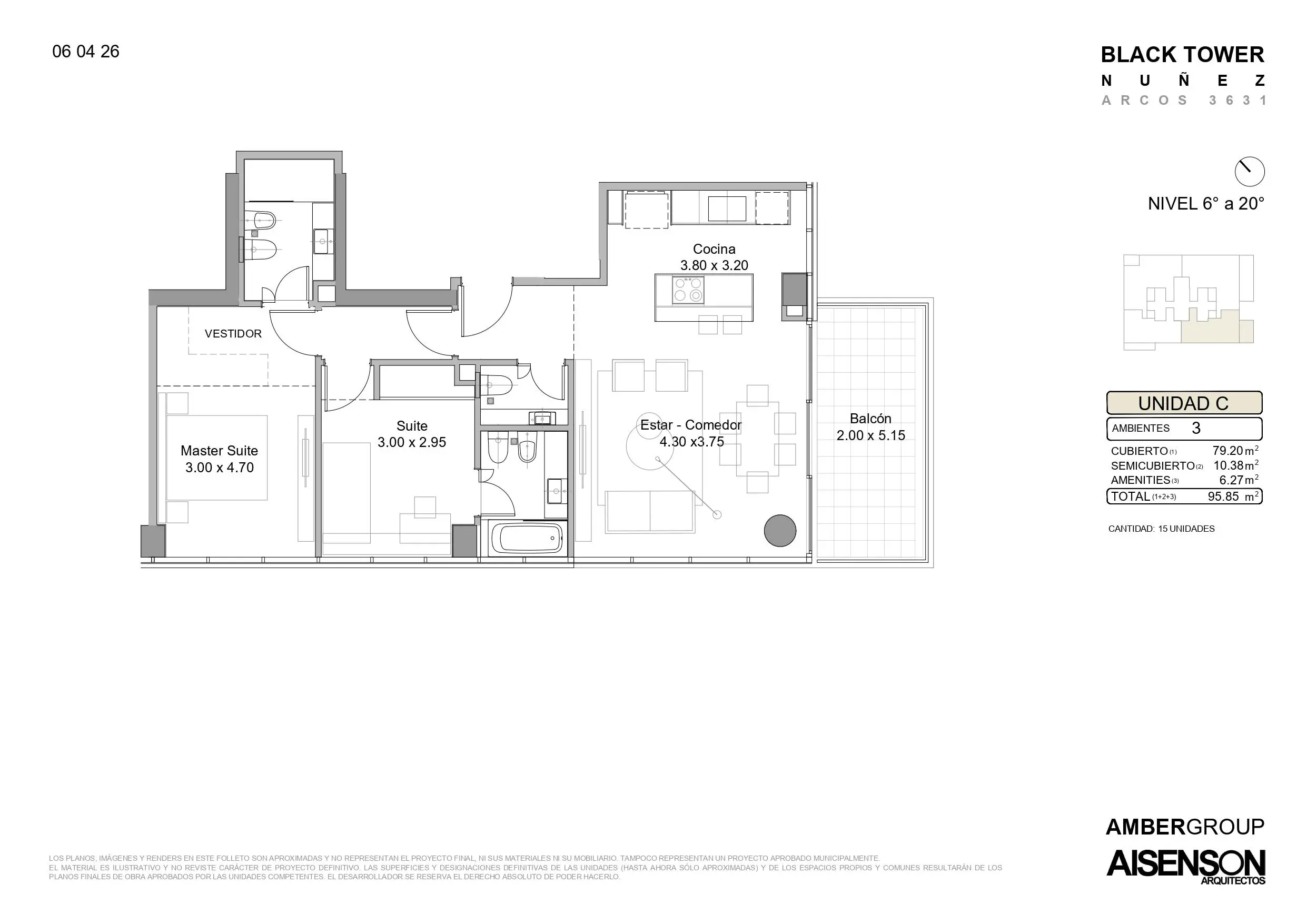 Imagen de la propiedad Arcos  3631 - 15C