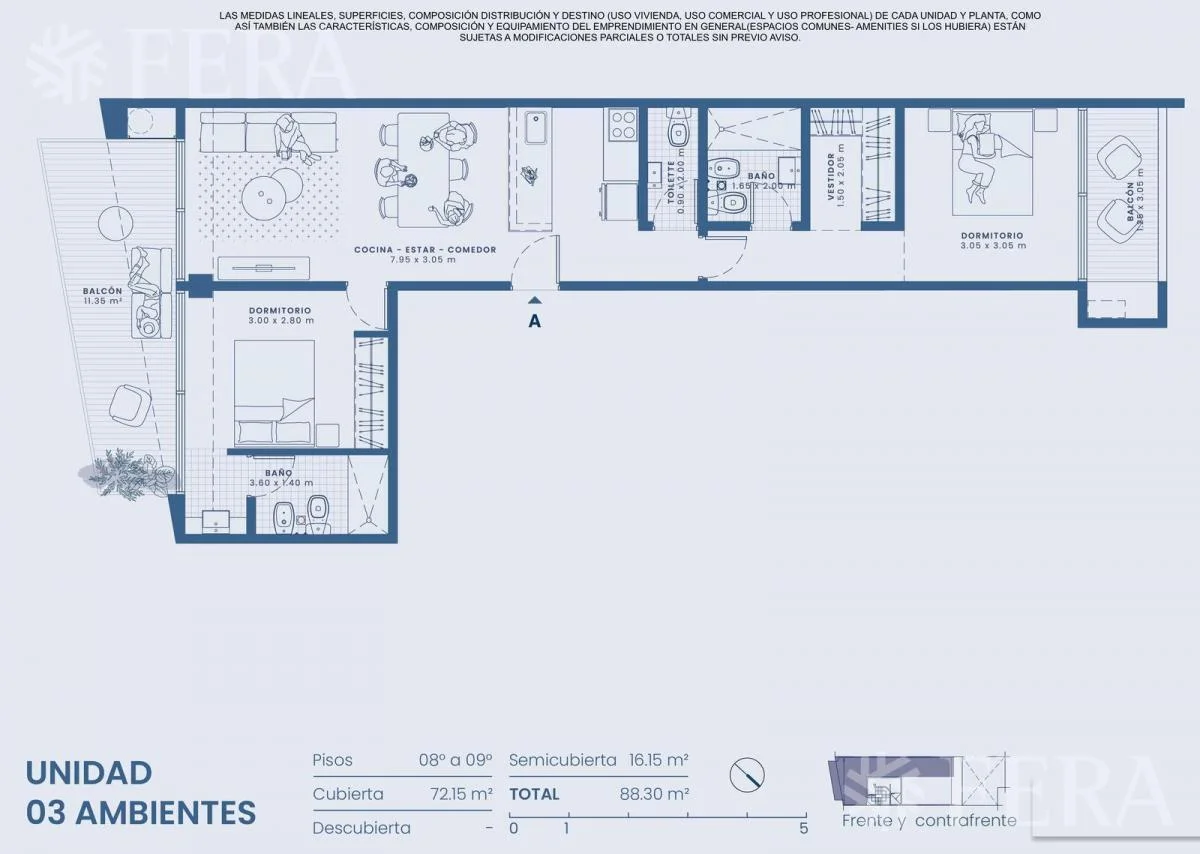 Imagen de la propiedad 3 ambientes ZP 2156269