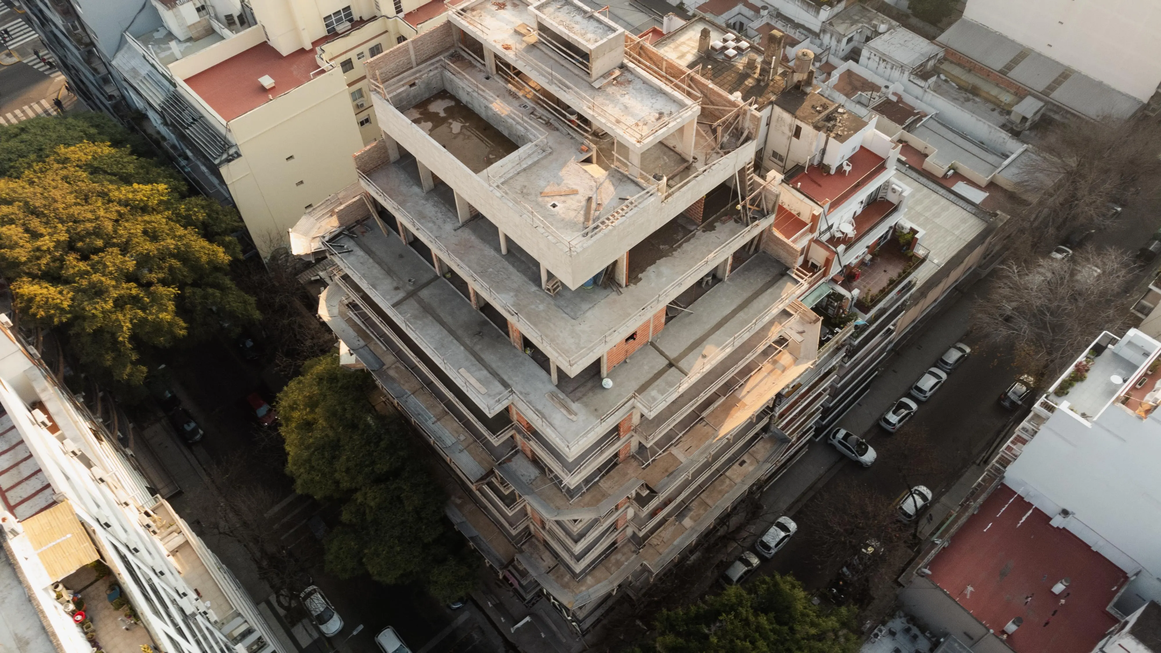 Imagen del emprendimiento en construcción