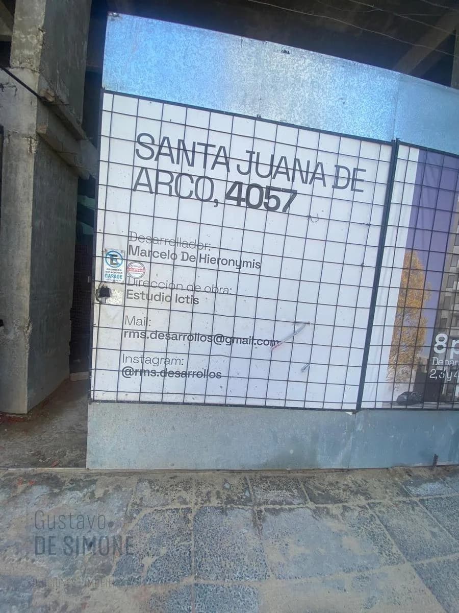 Imagen del emprendimiento en construcción