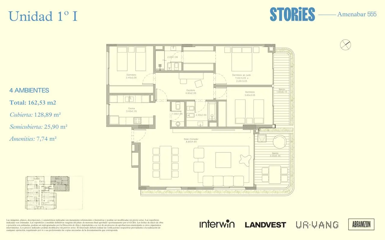 Imagen de la propiedad Amenábar 555 - 1I
