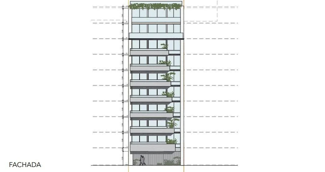 Imagen del emprendimiento en construcción