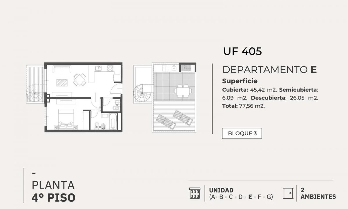 Imagen de la propiedad Highline Caballito – 2 ambientes – Ref. 2164949