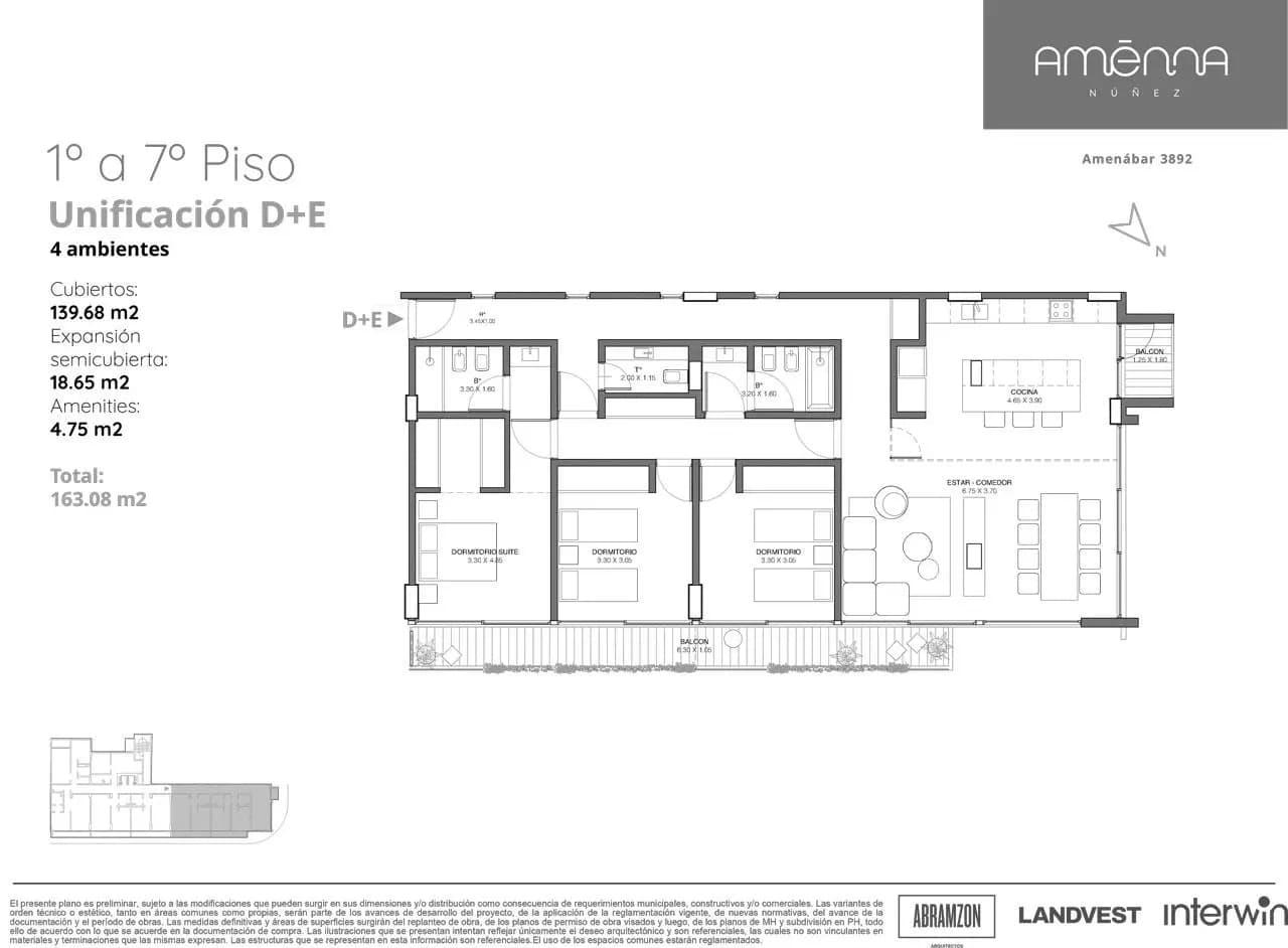 Imagen de la propiedad Amenábar 3892 - Unificación 1D+E