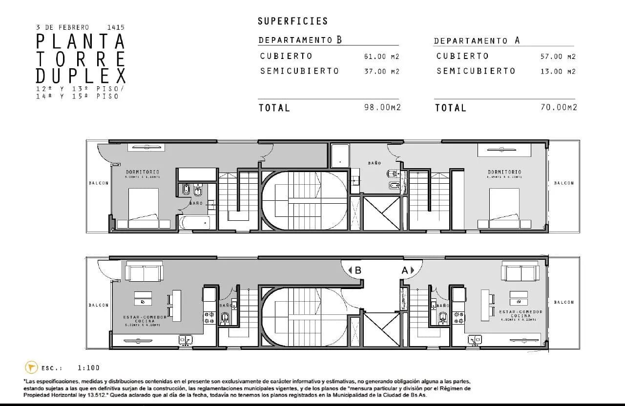 Imagen de la propiedad MAIOR PLAZA | Unidad 14-15 B Dúplex