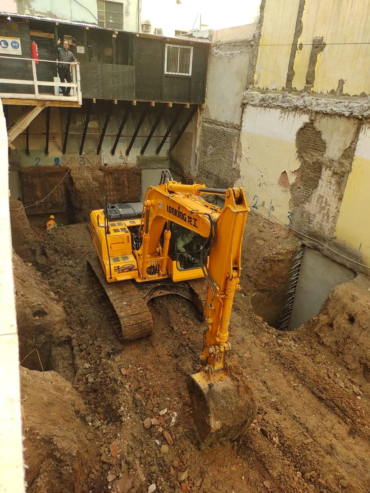 Imagen del emprendimiento en construcción