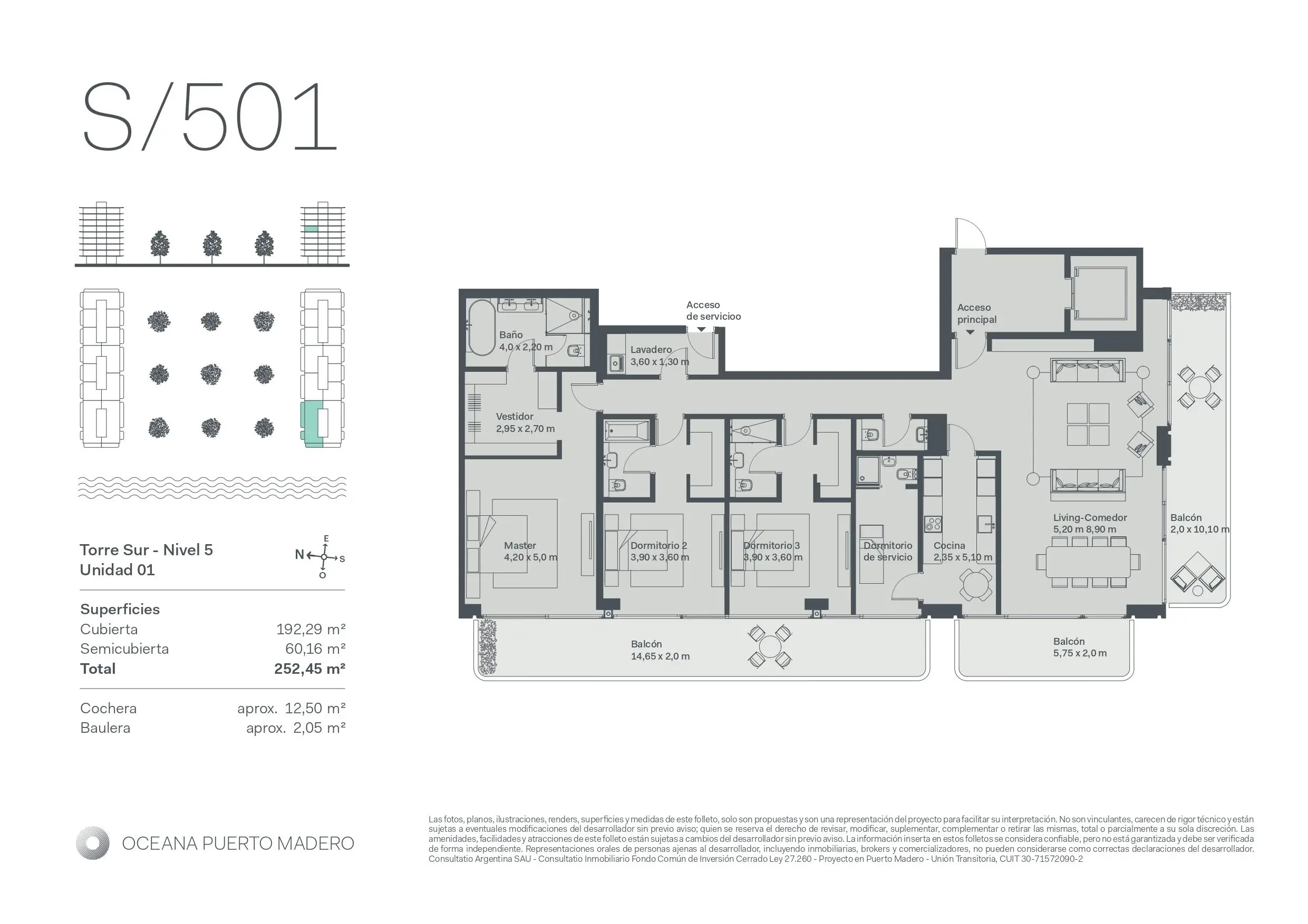Planos del emprendimiento