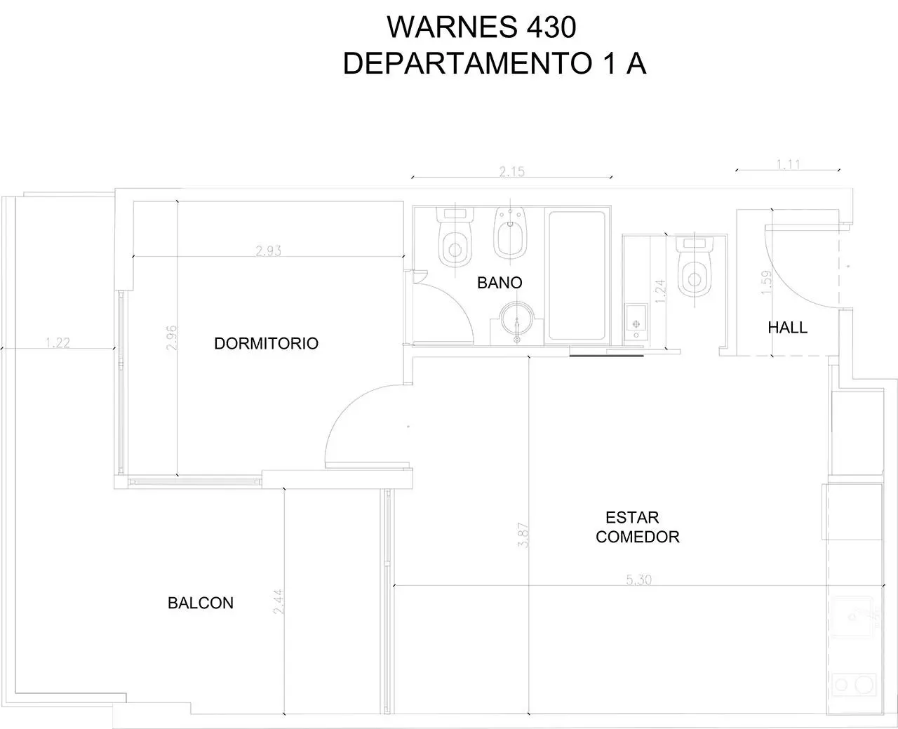 Imagen de la propiedad Warnes 430 - 4A