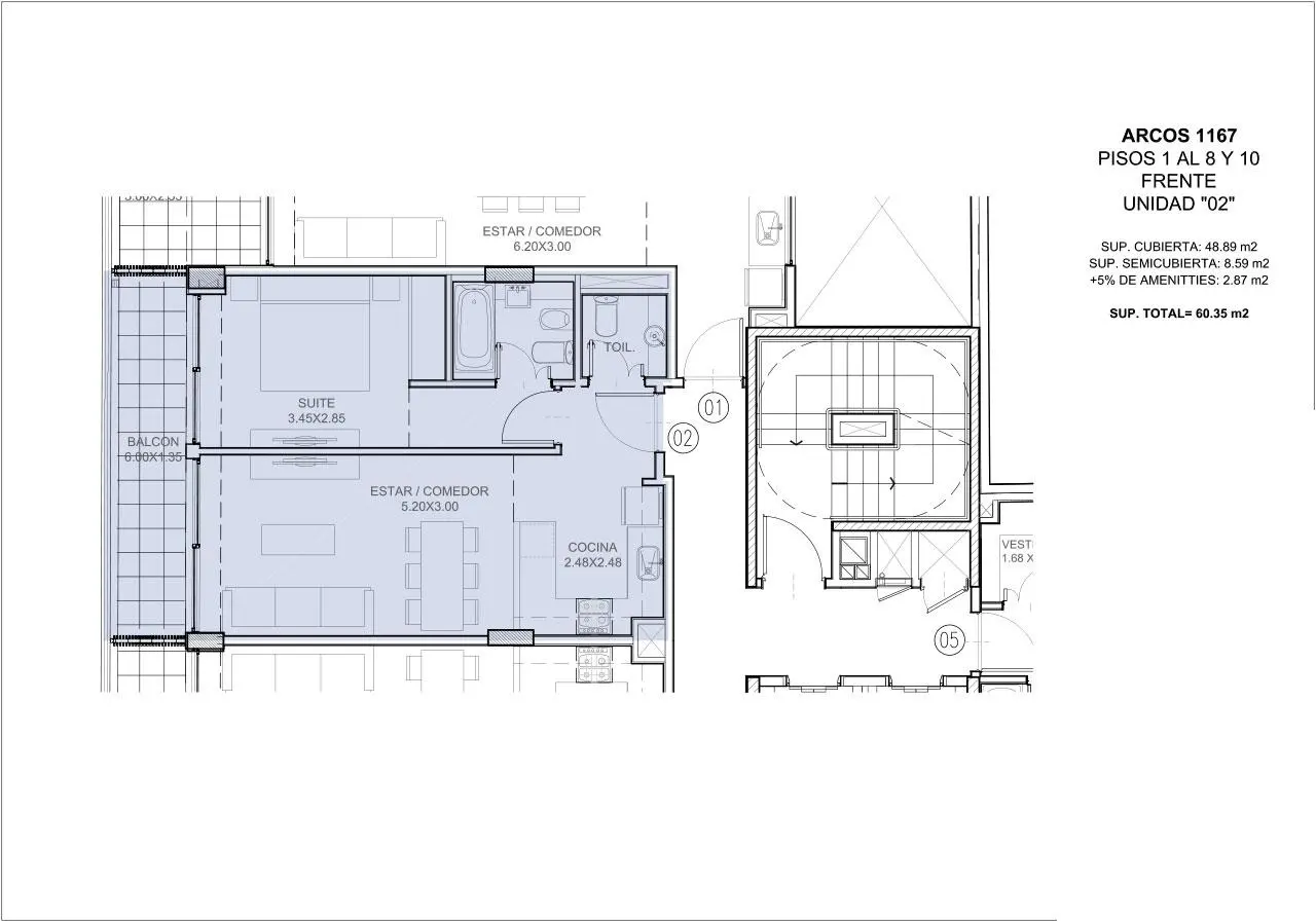 Imagen de la propiedad Arcos 1179 - 1002