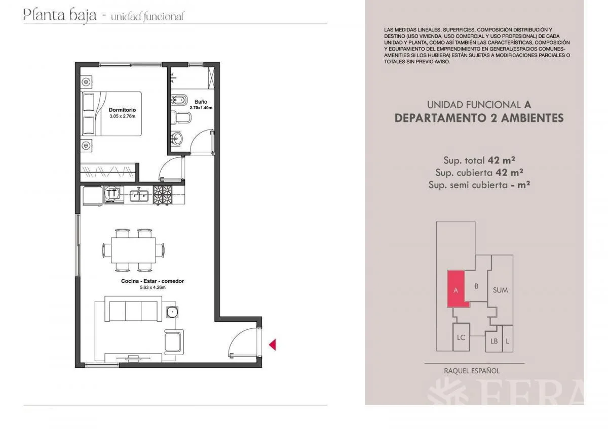 Imagen de la propiedad 2 ambientes ZP 2156188