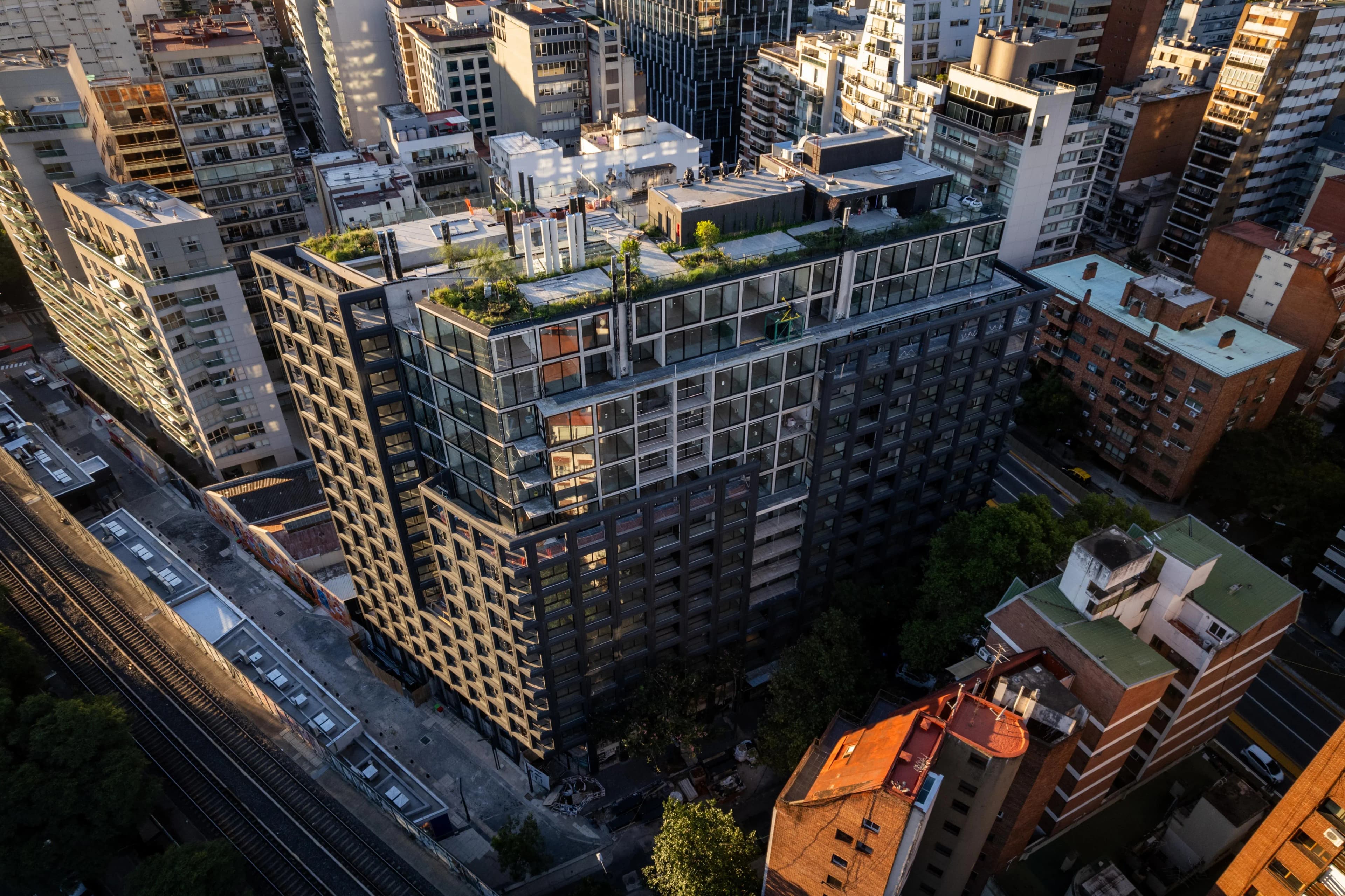 Imagen del emprendimiento en construcción