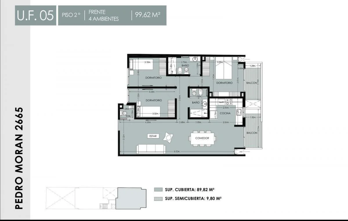 Plano de la propiedad