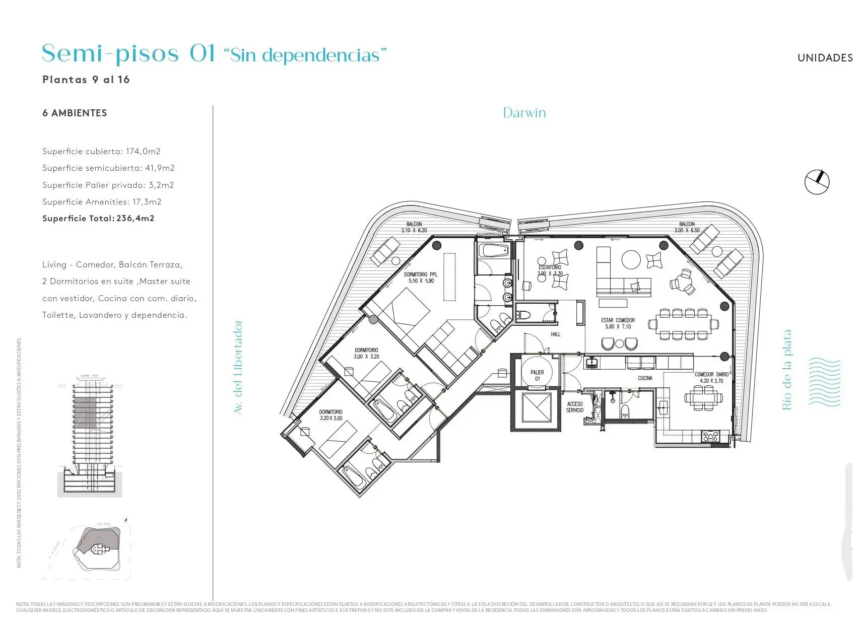 Planos del emprendimiento