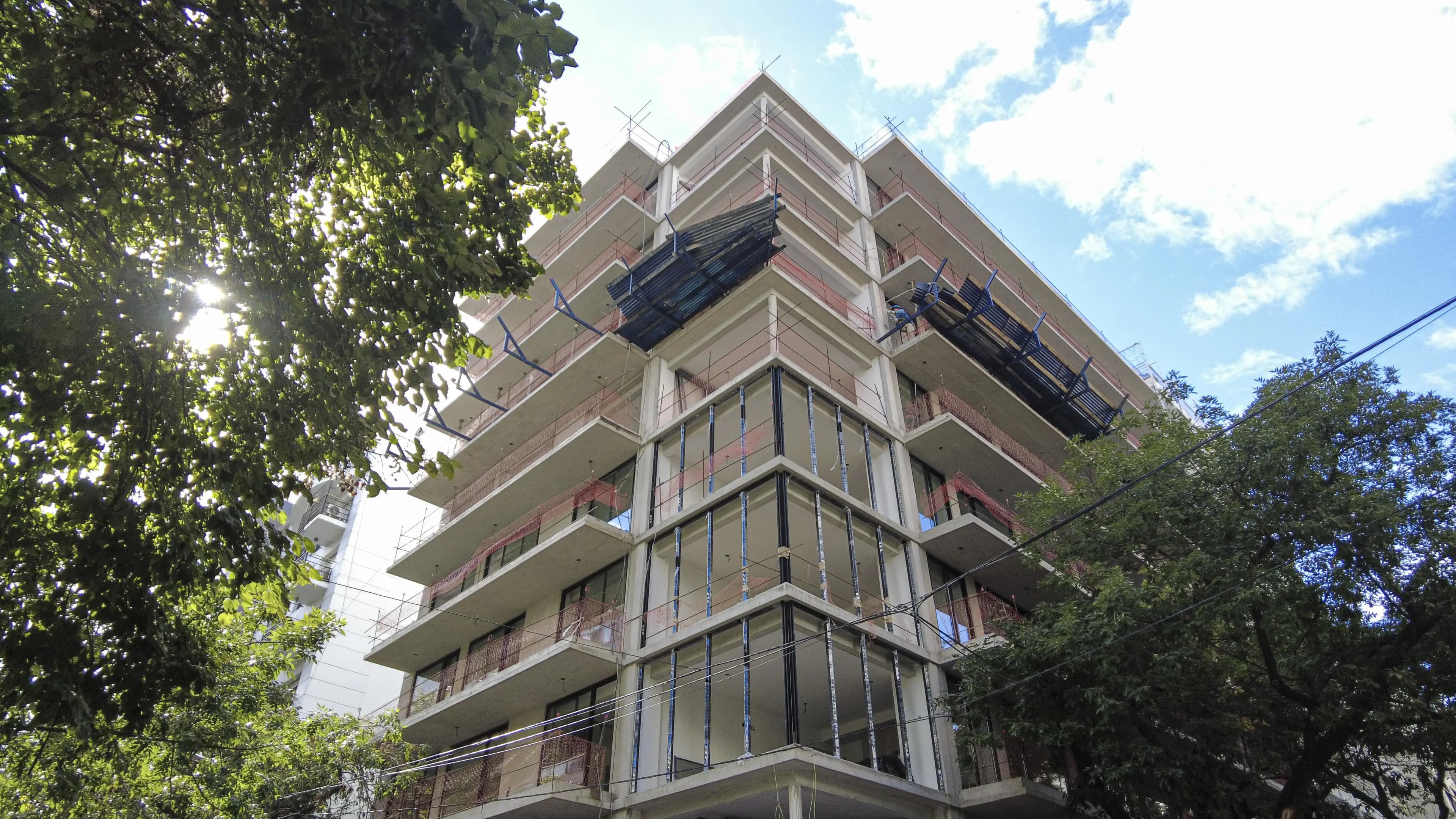 Imagen del emprendimiento en construcción